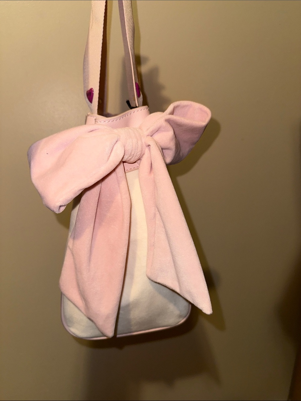 NEW Juicy Couture Soft White 'Spill the Juicy Tea' Sweet Tea Party Tote - Picture 3 of 8